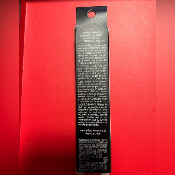 BNIB E.L.F No Budge Matte Eyeshadow Stick in “Vintage Suede” - Picture 5 of 5